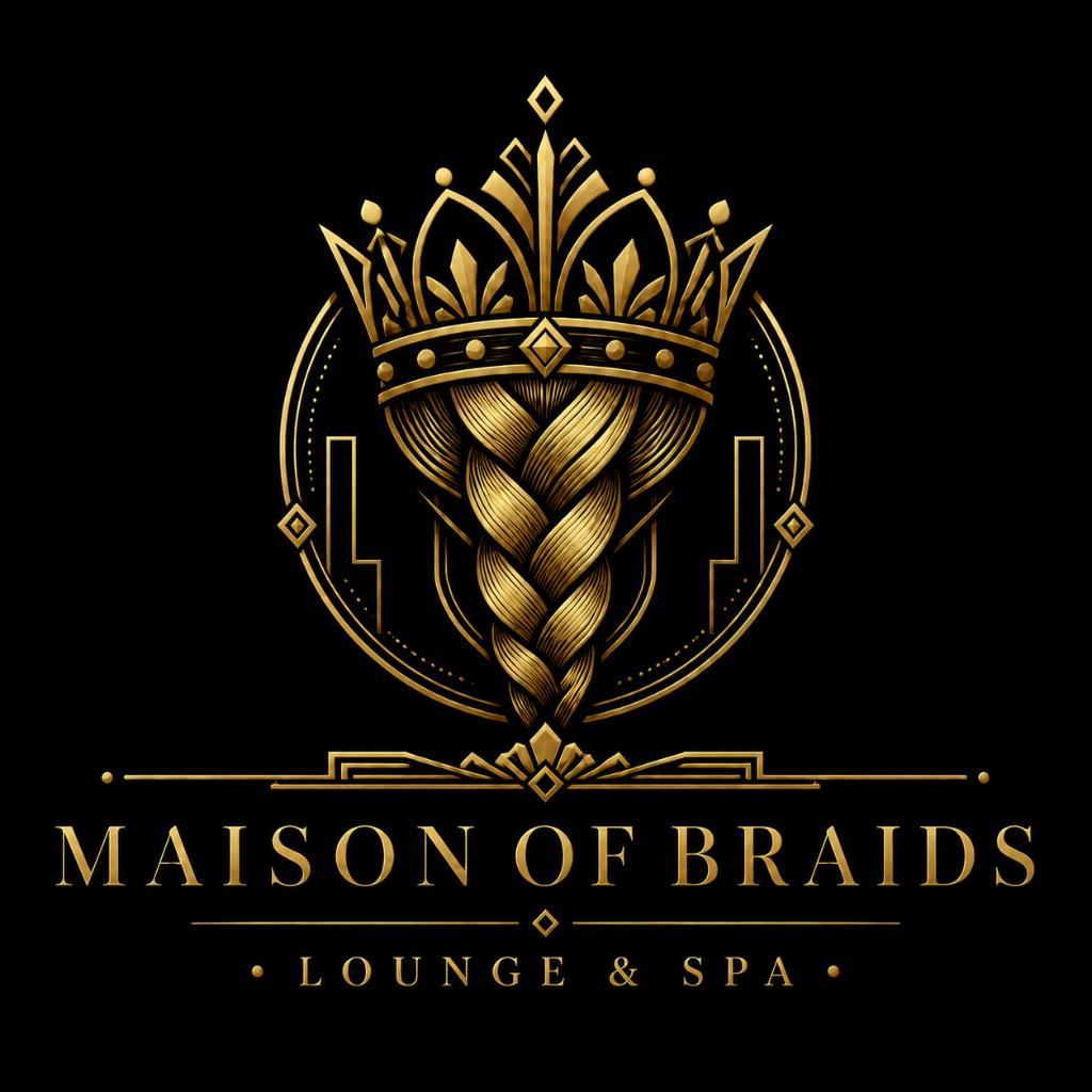 Maison of Braids Lounge & Spa LLC — Official Logo